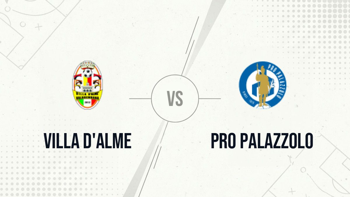 Pronostic Villa D'Alme Pro Palazzolo
