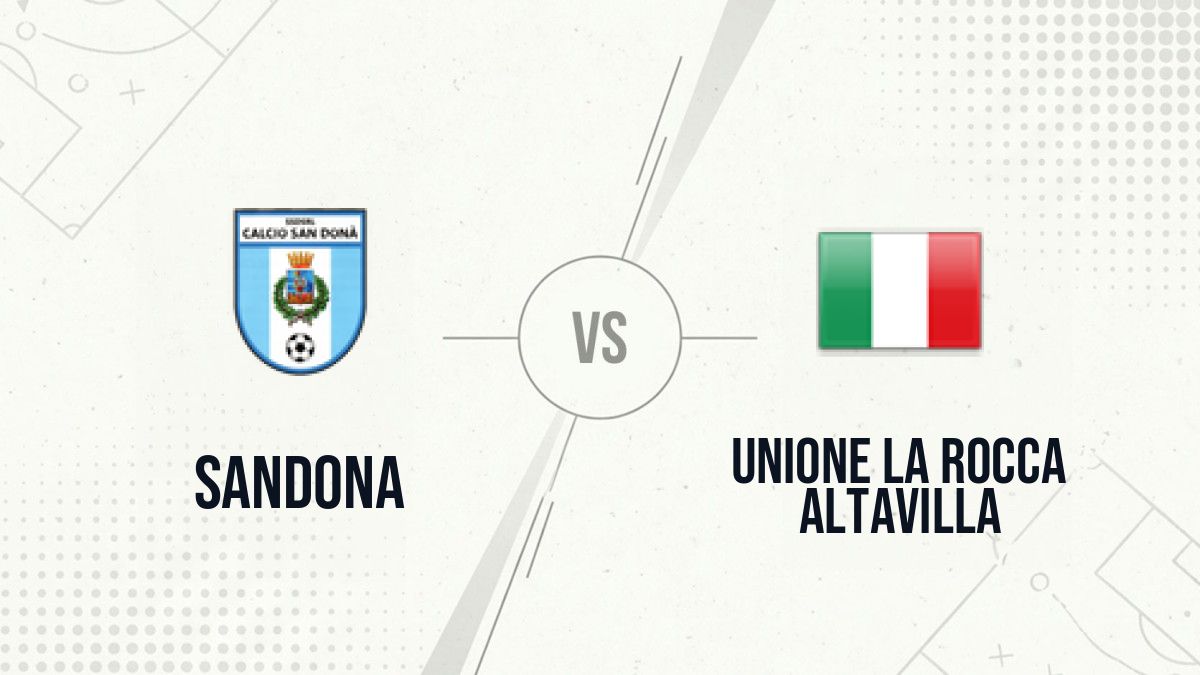 Pronostic Sandona Unione La Rocca Altavilla