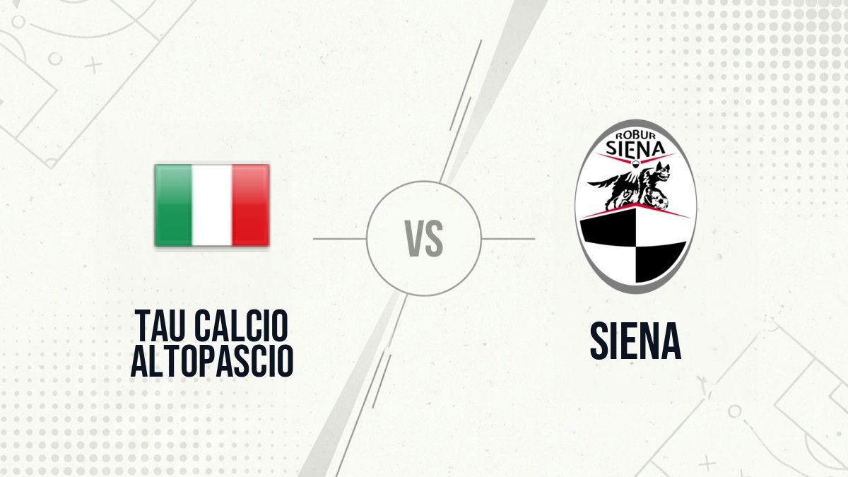 Pronostic Tau Calcio Altopascio Siena