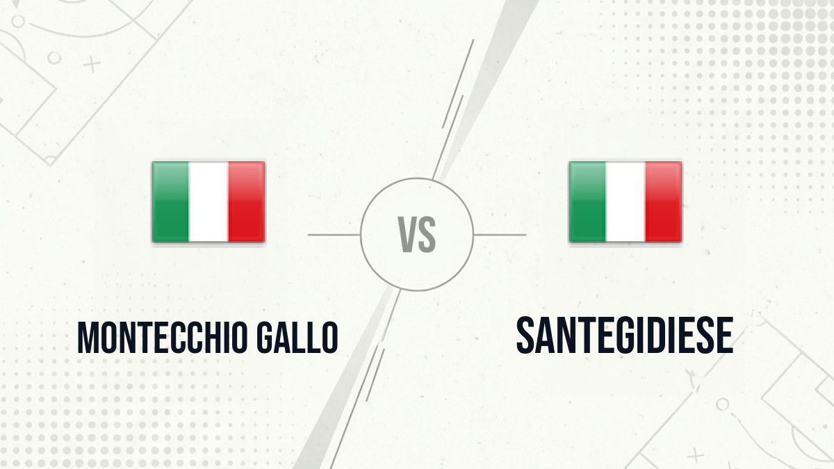 Pronostic Montecchio Gallo Santegidiese