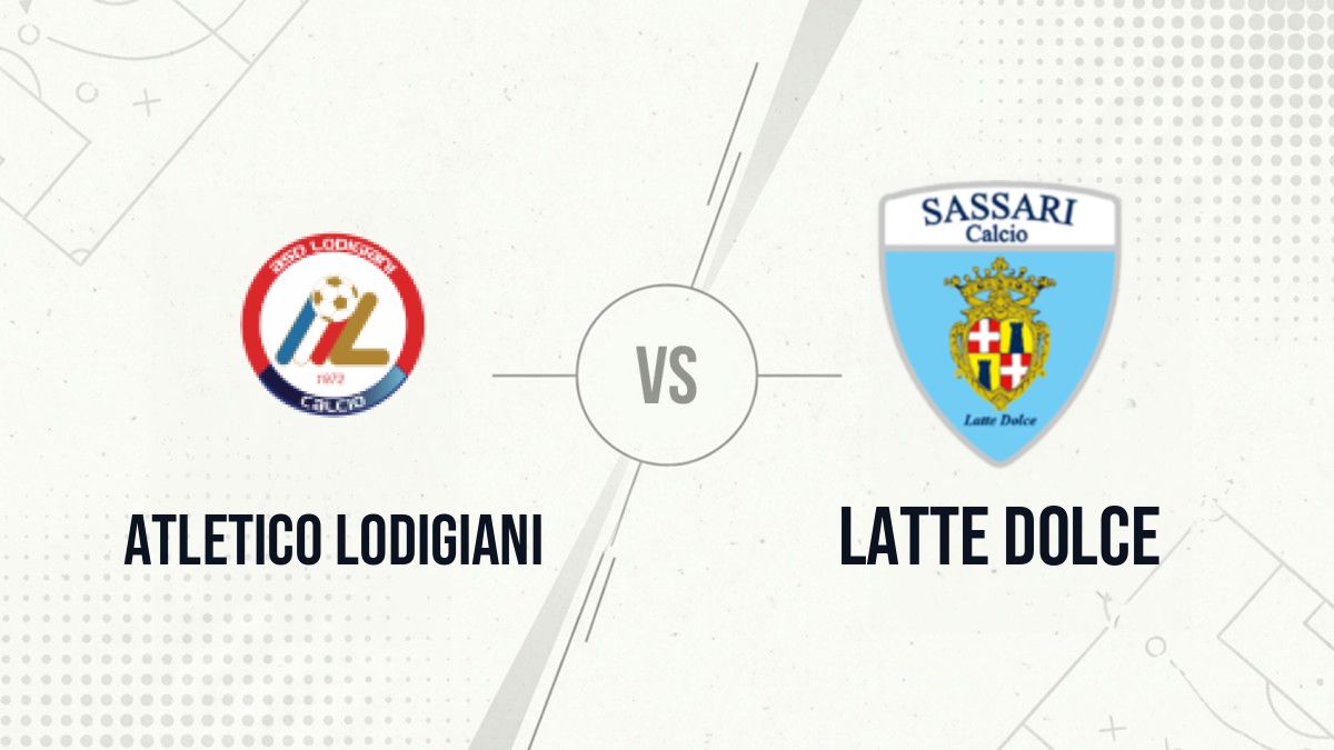 Pronostic Atletico Lodigiani Latte Dolce