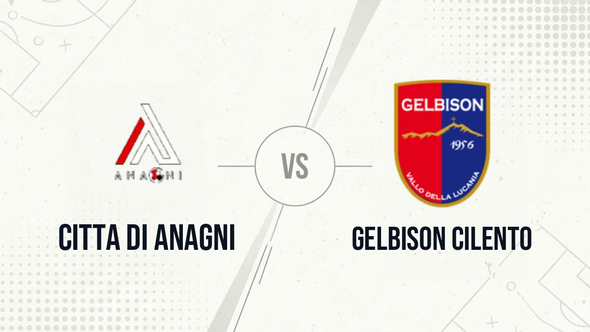 Pronostic Citta di Anagni Gelbison Cilento