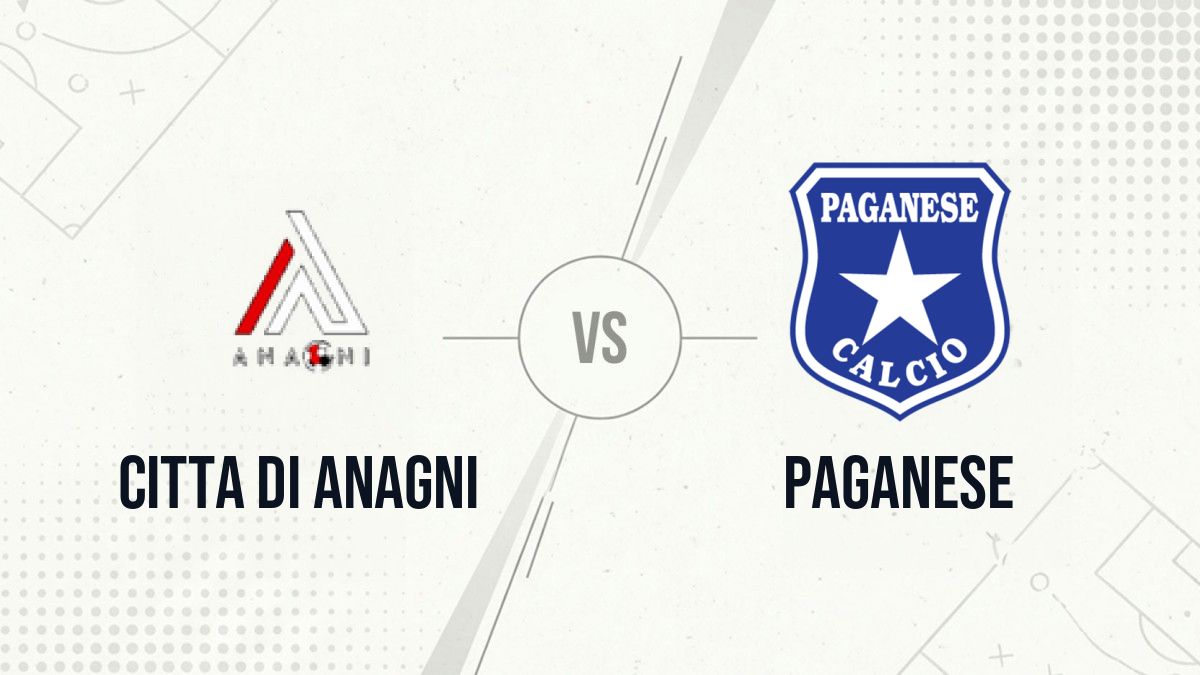Pronostic Citta di Anagni Paganese