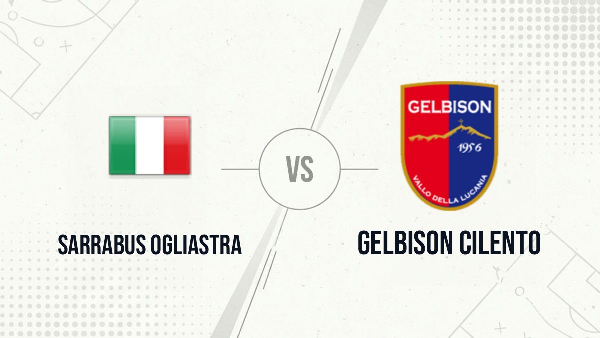 Pronostic Sarrabus Ogliastra Gelbison Cilento