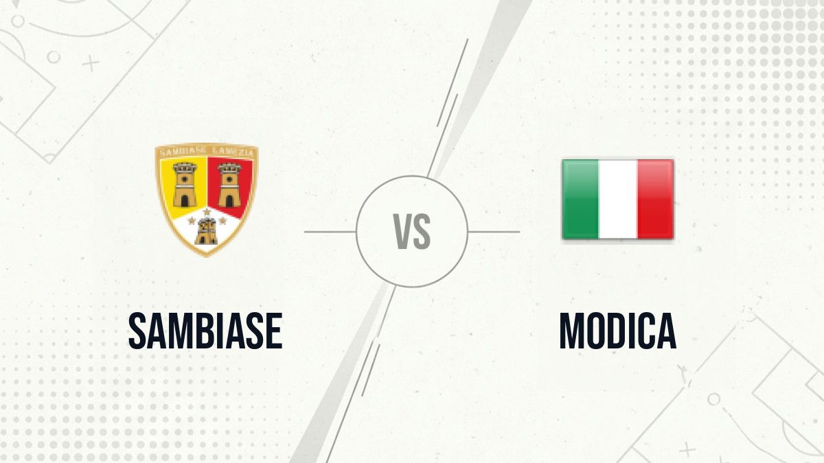 Pronostic Sambiase Modica