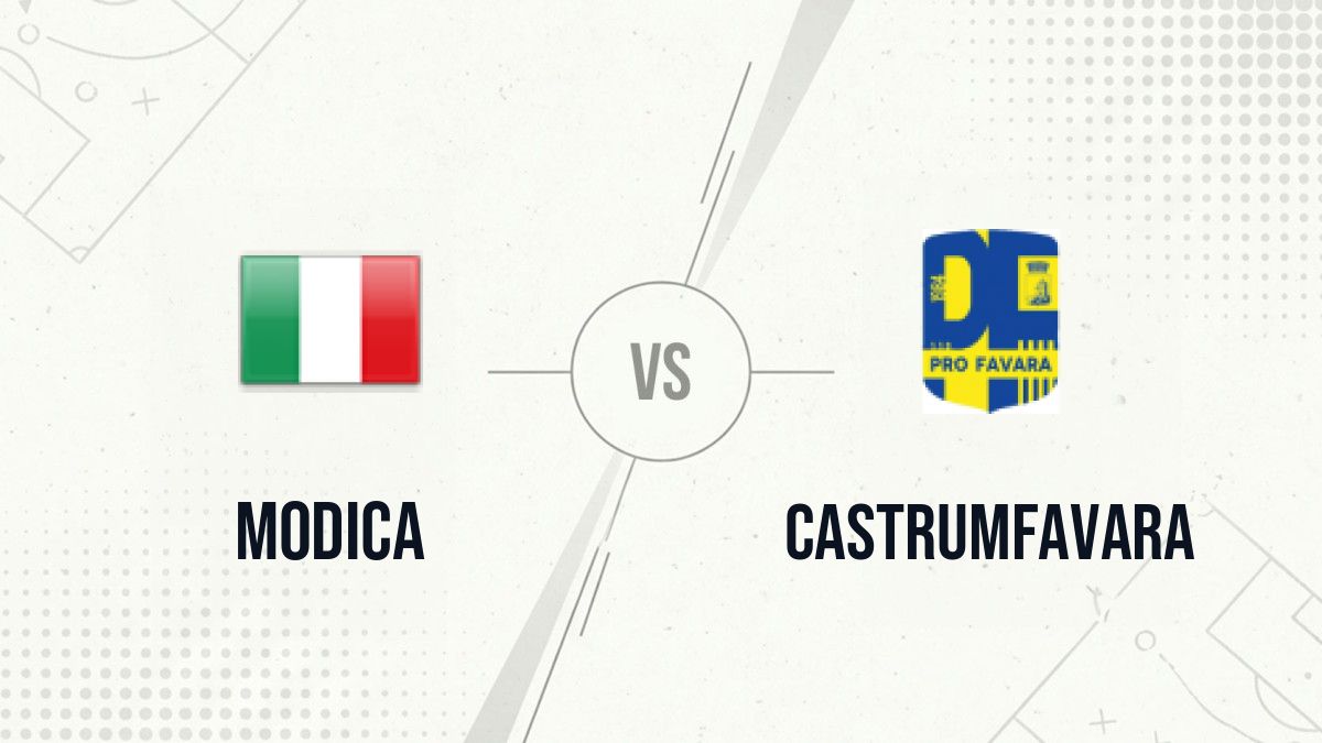Pronostic Modica Castrumfavara