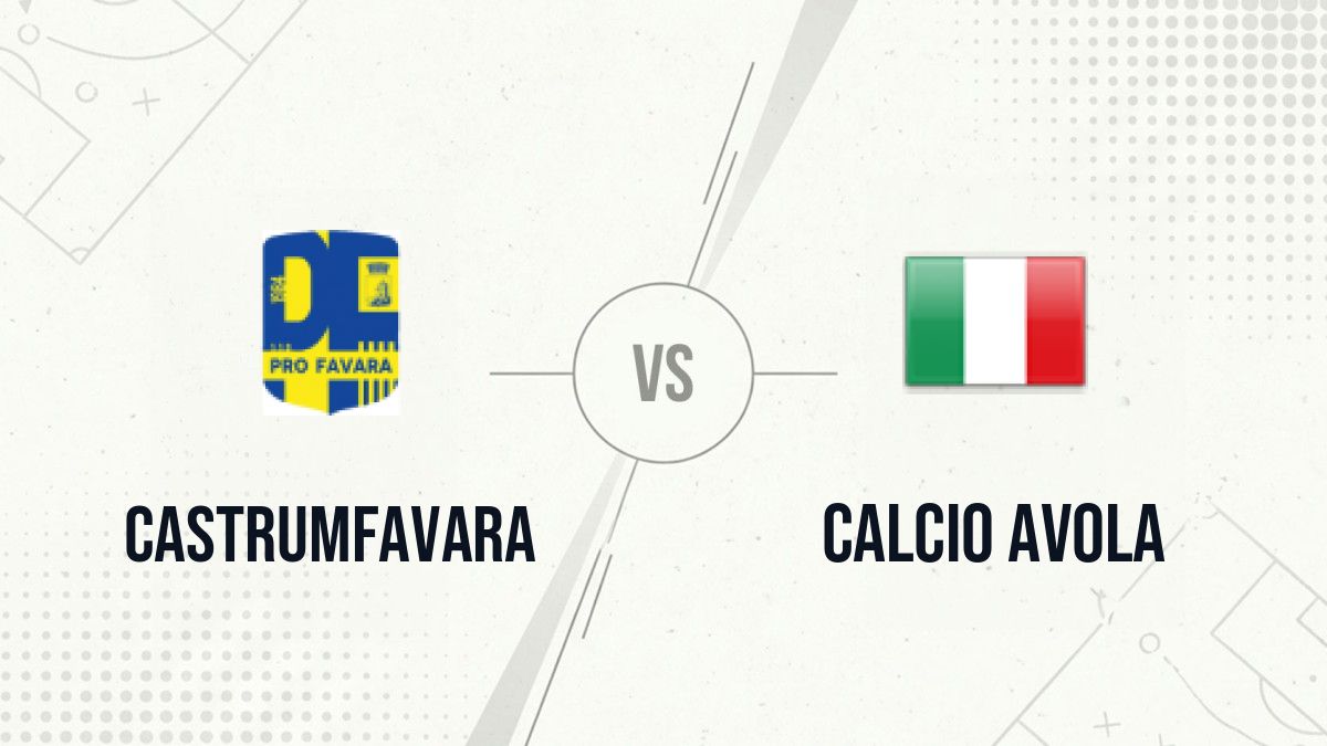 Pronostic Castrumfavara Calcio Avola