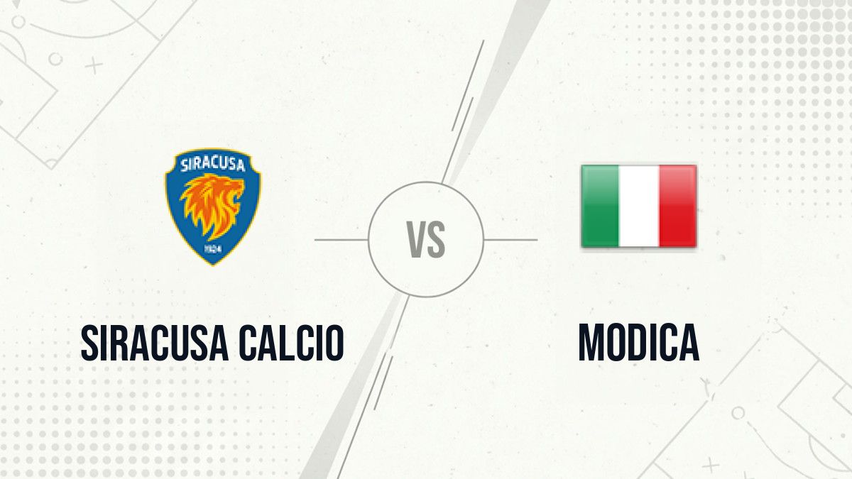 Pronostic Siracusa Calcio Modica