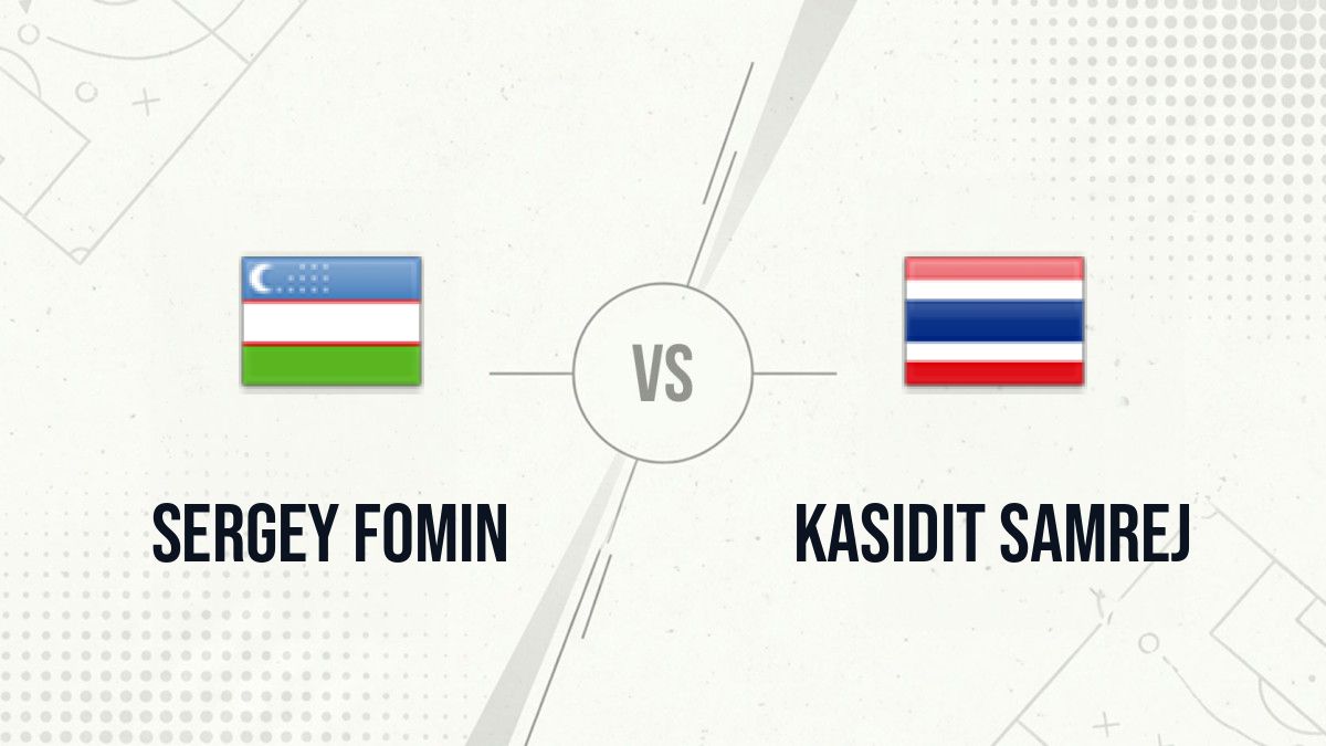 Pronostic Sergey Fomin Kasidit Samrej