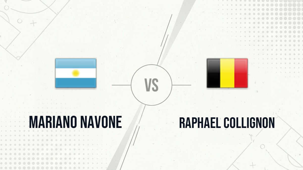 Pronostic Mariano Navone Raphael Collignon