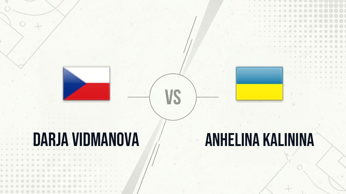 Pronostic Darja Vidmanova Anhelina Kalinina
