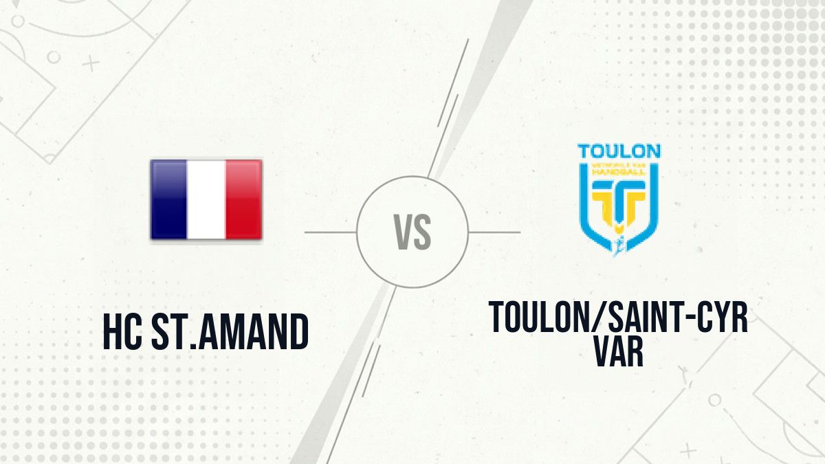 Pronostic HC St.Amand Toulon/Saint-Cyr Var
