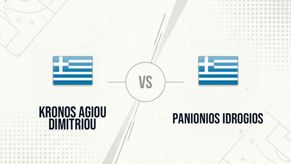 Pronostic Kronos Agiou Dimitriou Panionios Idrogios