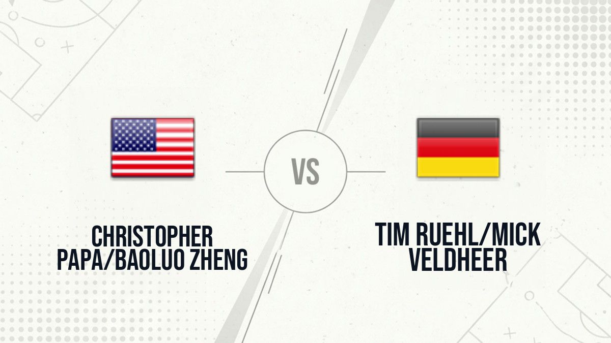 Pronostic Christopher Papa/Baoluo Zheng Tim Ruehl/Mick Veldheer