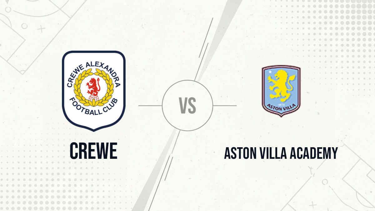 Pronostic Crewe Aston Villa Academy