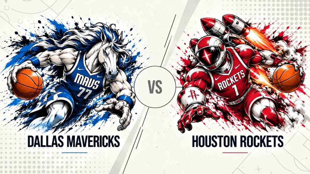 Pronostic Dallas Mavericks Houston Rockets