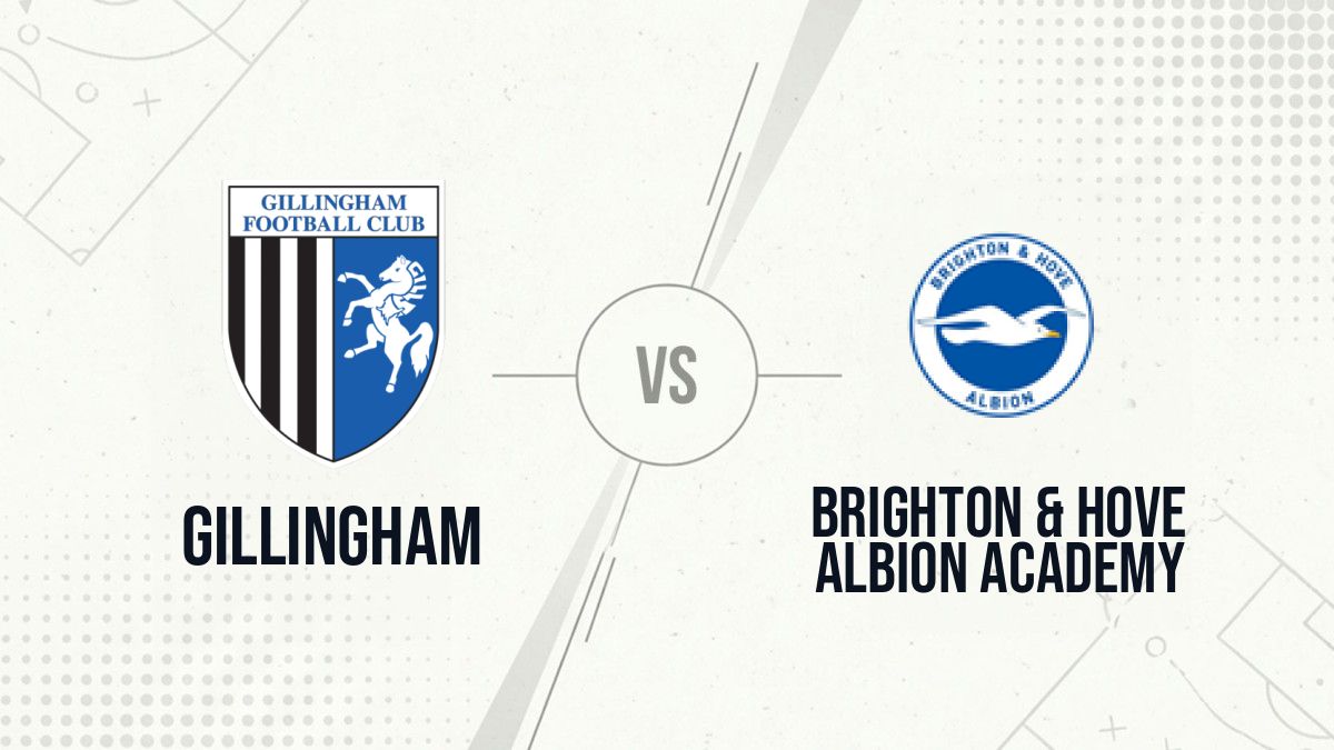 Pronostic Gillingham Brighton & Hove Albion Academy