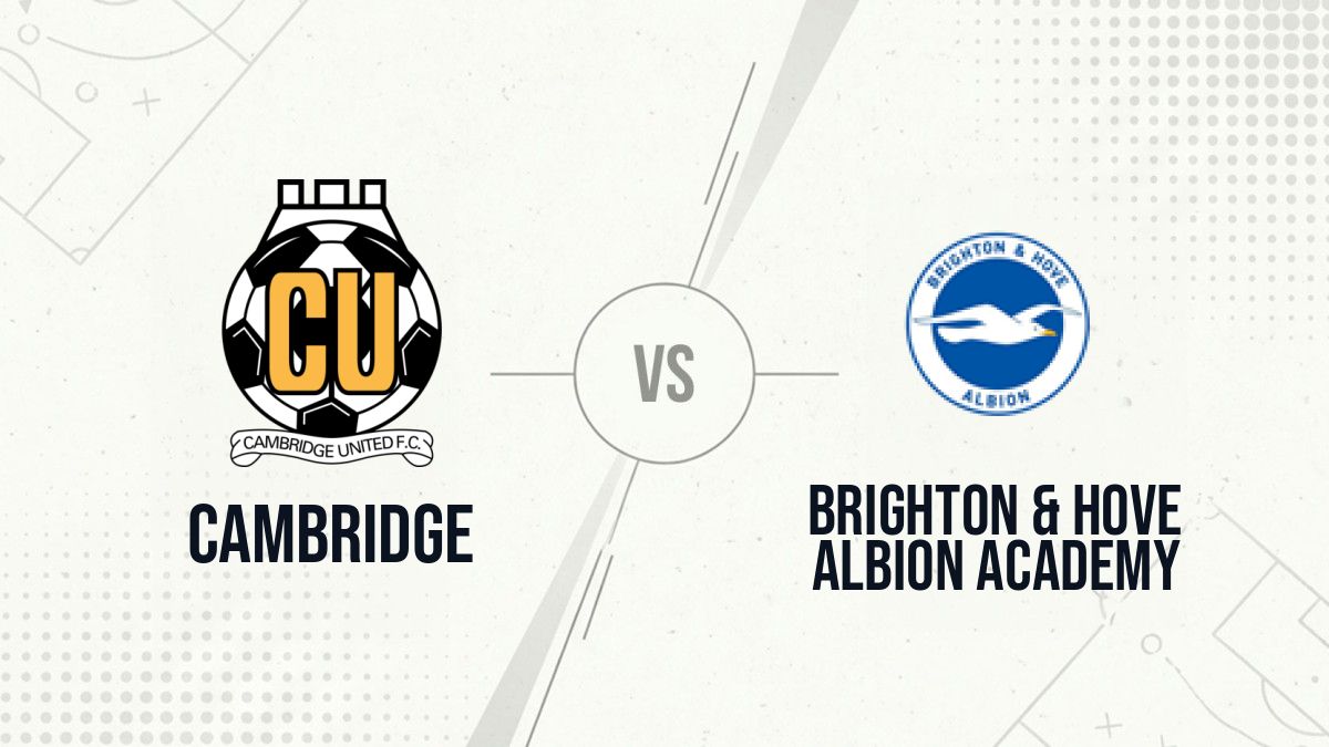 Pronostic Cambridge Brighton & Hove Albion Academy