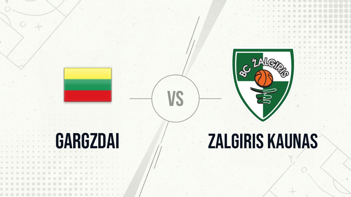 Pronostic Gargzdai Zalgiris Kaunas