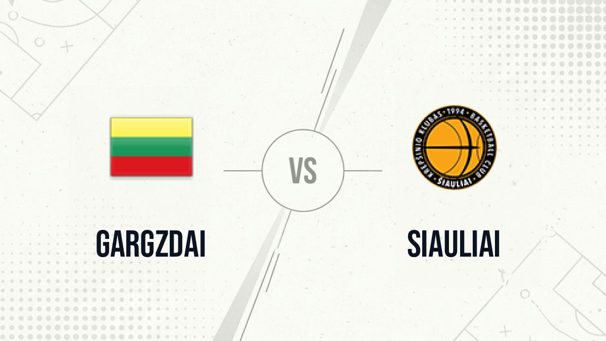 Pronostic Gargzdai Siauliai