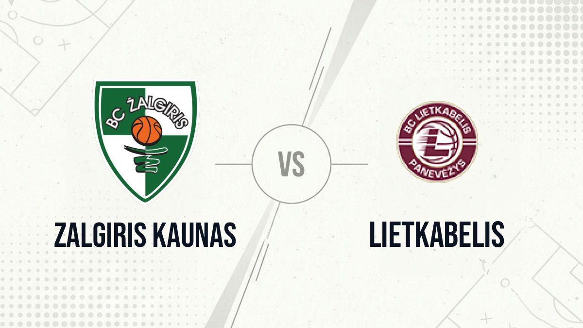Pronostic Zalgiris Kaunas Lietkabelis