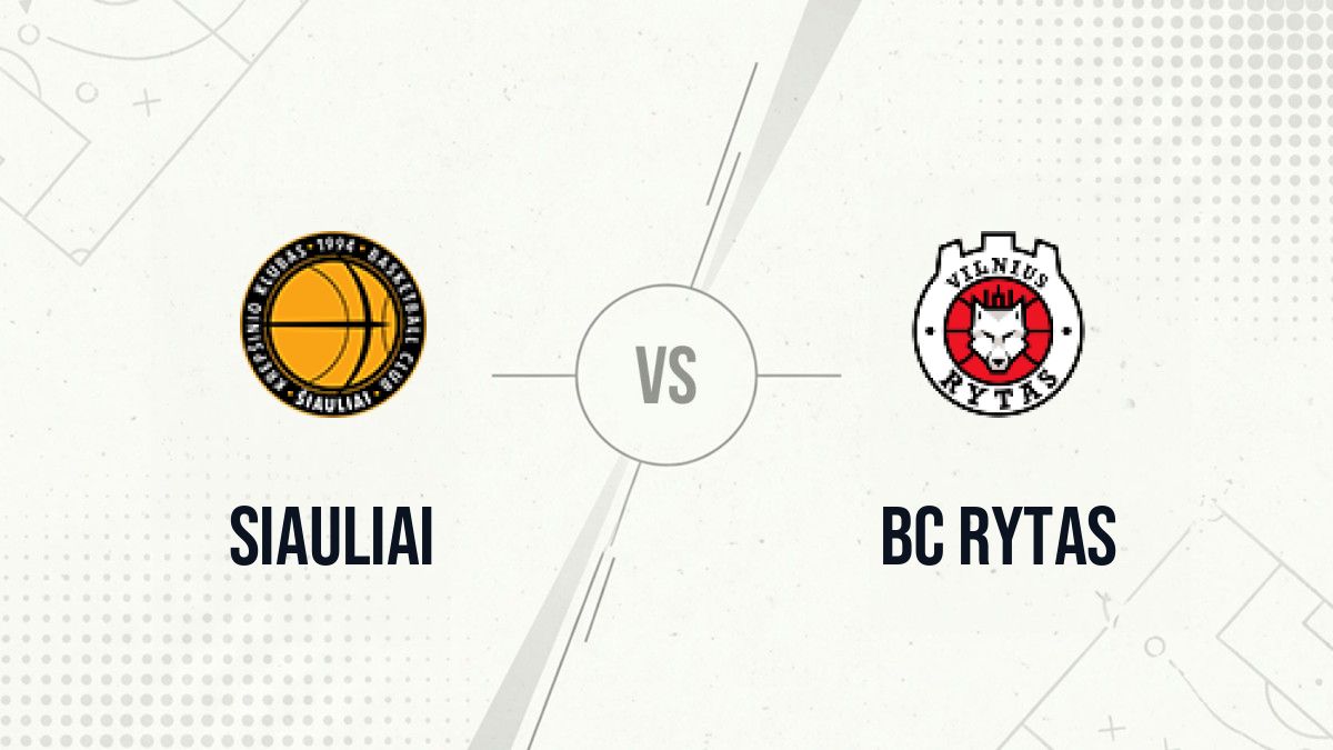 Pronostic Siauliai BC Rytas