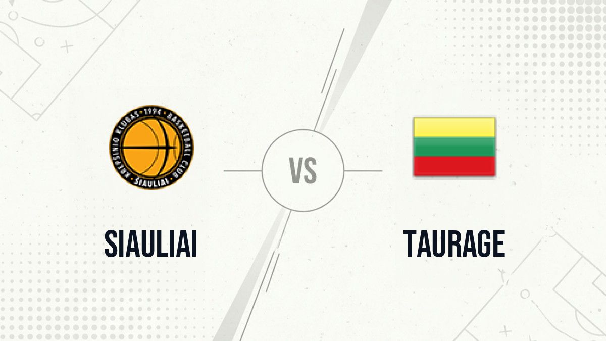 Pronostic Siauliai Taurage