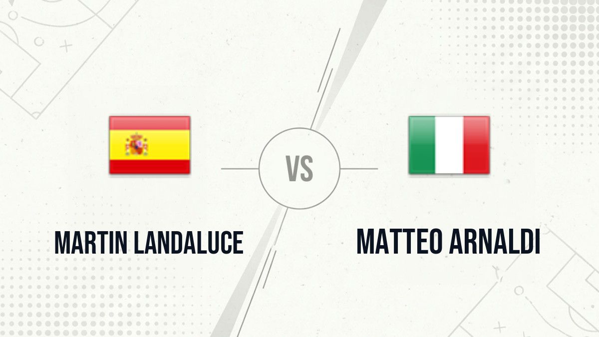 Pronostic Martin Landaluce Matteo Arnaldi