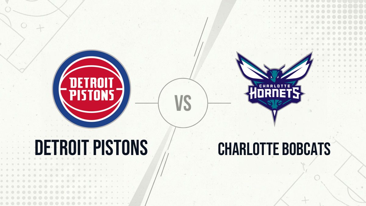 Pronostic Detroit Pistons Charlotte Bobcats