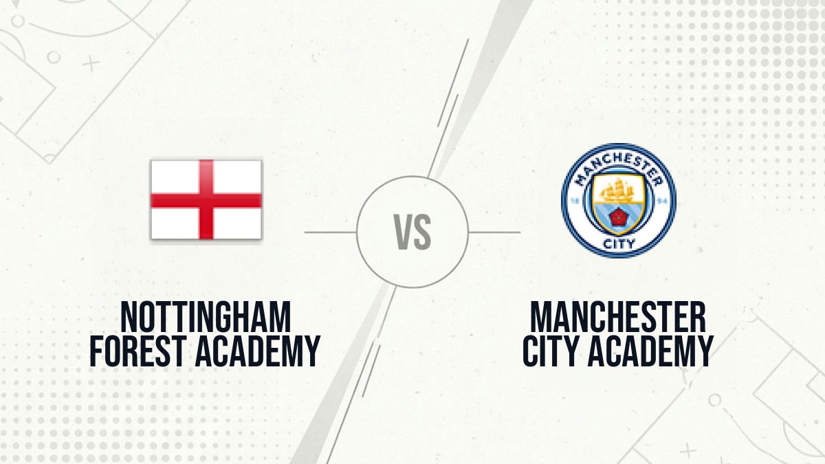 Pronostic Nottingham Forest Academy Manchester City Academy