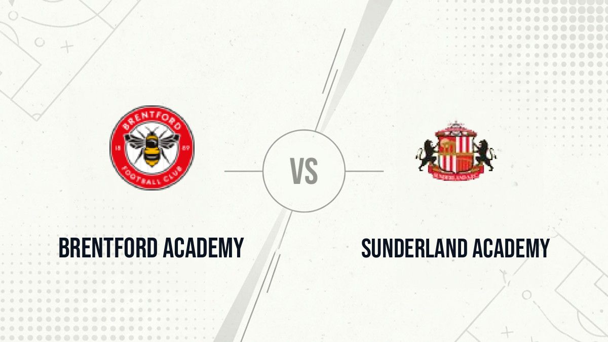 Pronostic Brentford Academy Sunderland Academy