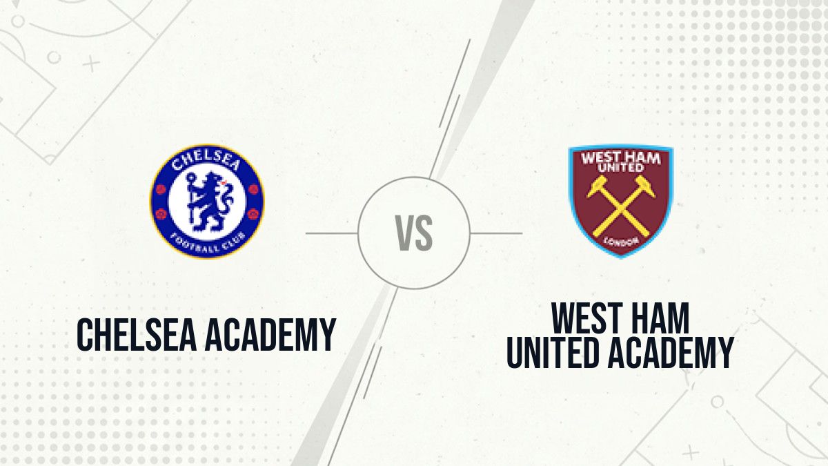 Pronostic Chelsea Academy West Ham United Academy