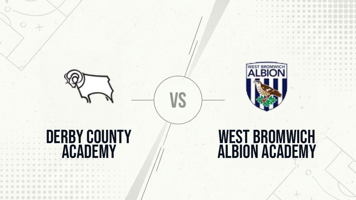 Pronostic Derby County Academy West Bromwich Albion Academy