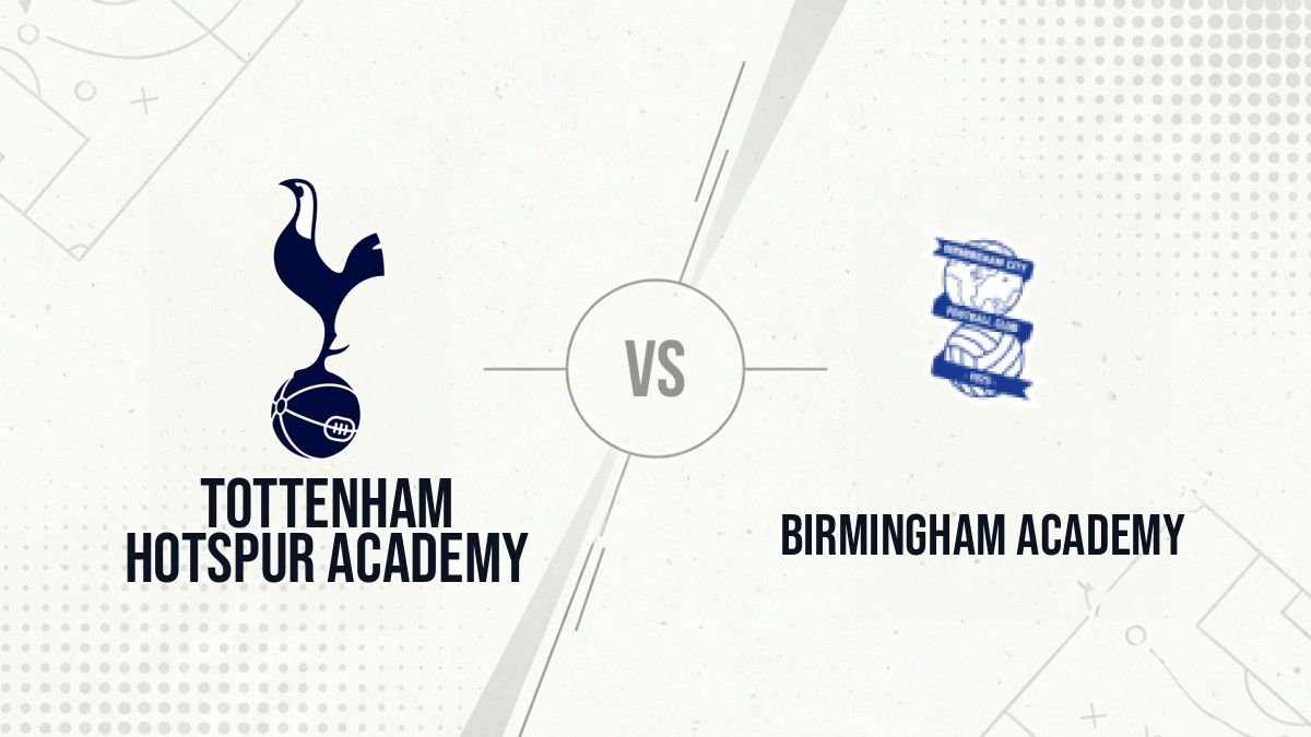 Pronostic Tottenham Hotspur Academy Birmingham Academy