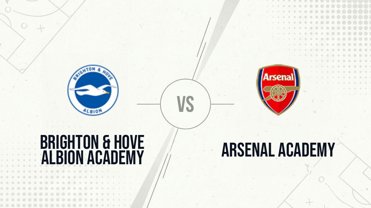 Pronostic Brighton & Hove Albion Academy Arsenal Academy