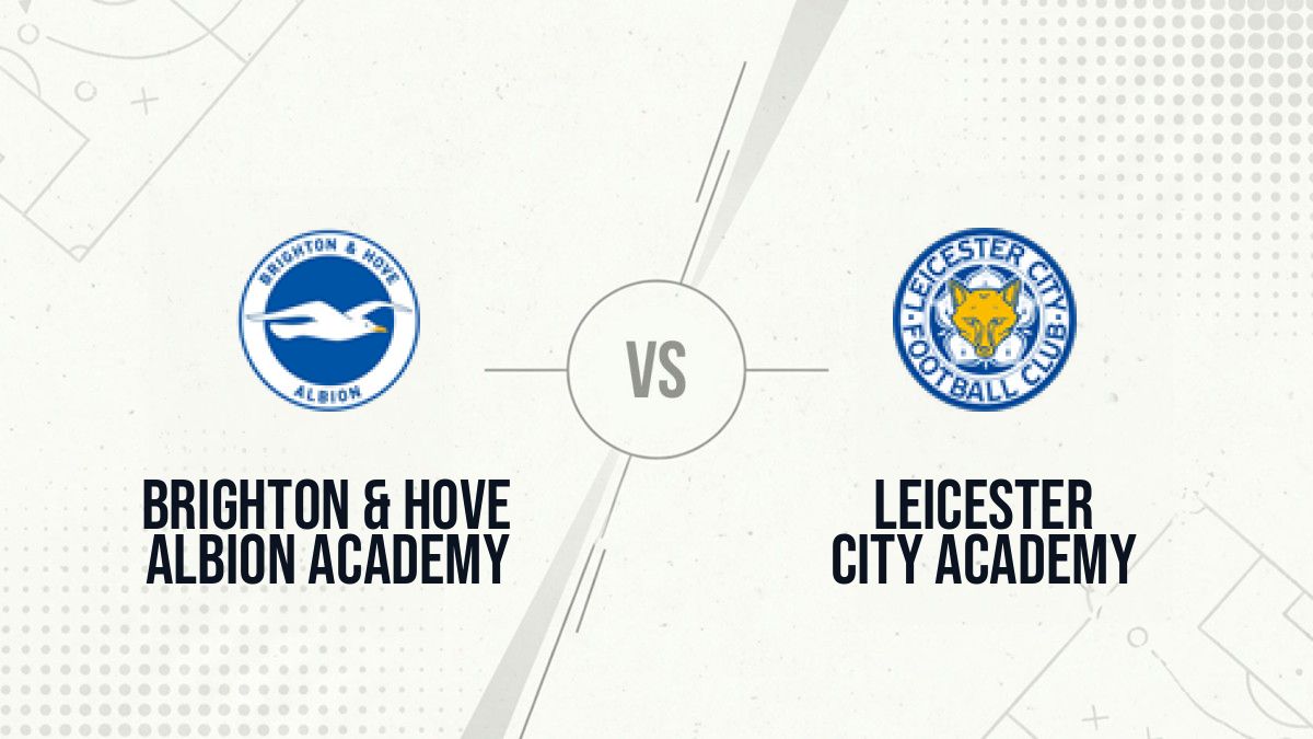 Pronostic Brighton & Hove Albion Academy Leicester City Academy