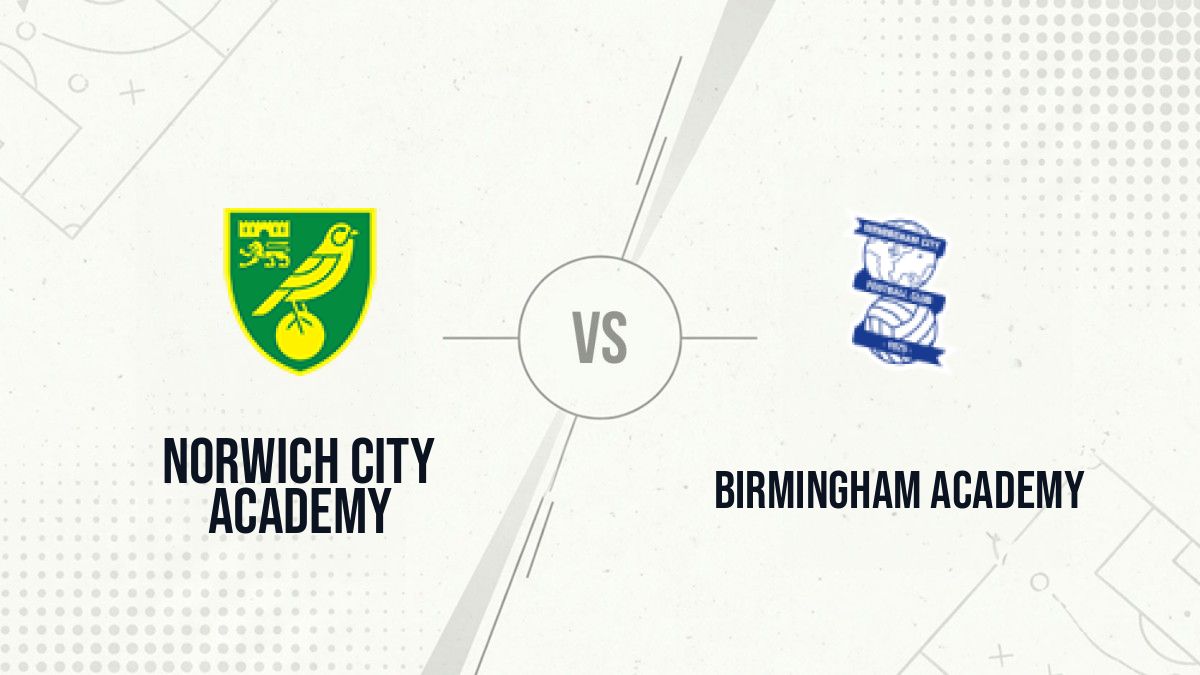 Pronostic Norwich City Academy Birmingham Academy