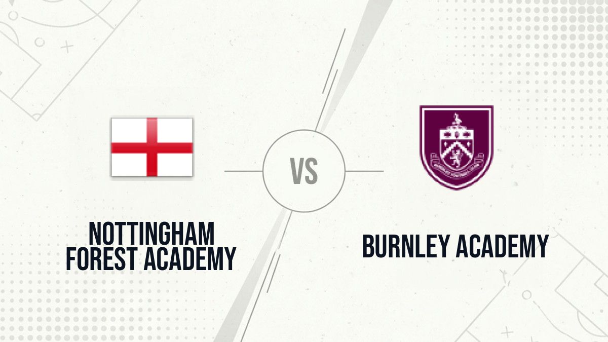 Pronostic Nottingham Forest Academy Burnley Academy