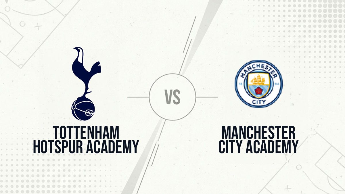 Pronostic Tottenham Hotspur Academy Manchester City Academy