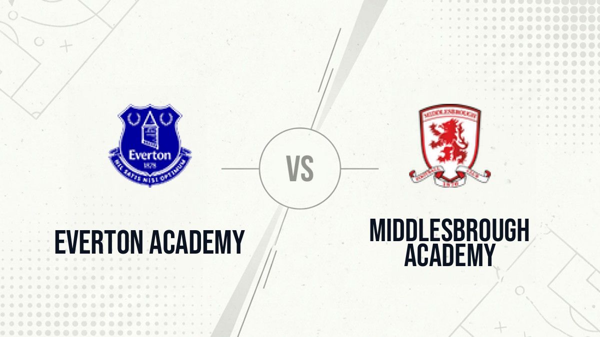 Pronostic Everton Academy Middlesbrough Academy