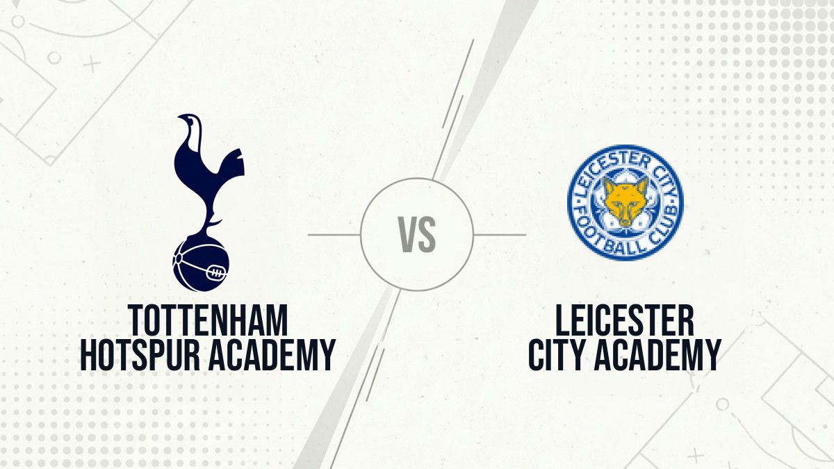 Pronostic Tottenham Hotspur Academy Leicester City Academy
