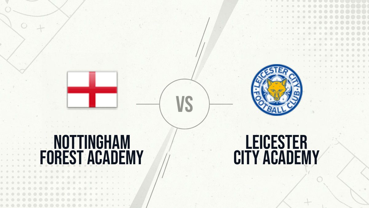 Pronostic Nottingham Forest Academy Leicester City Academy