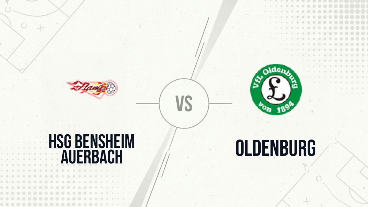 Pronostic HSG Bensheim Auerbach Oldenburg