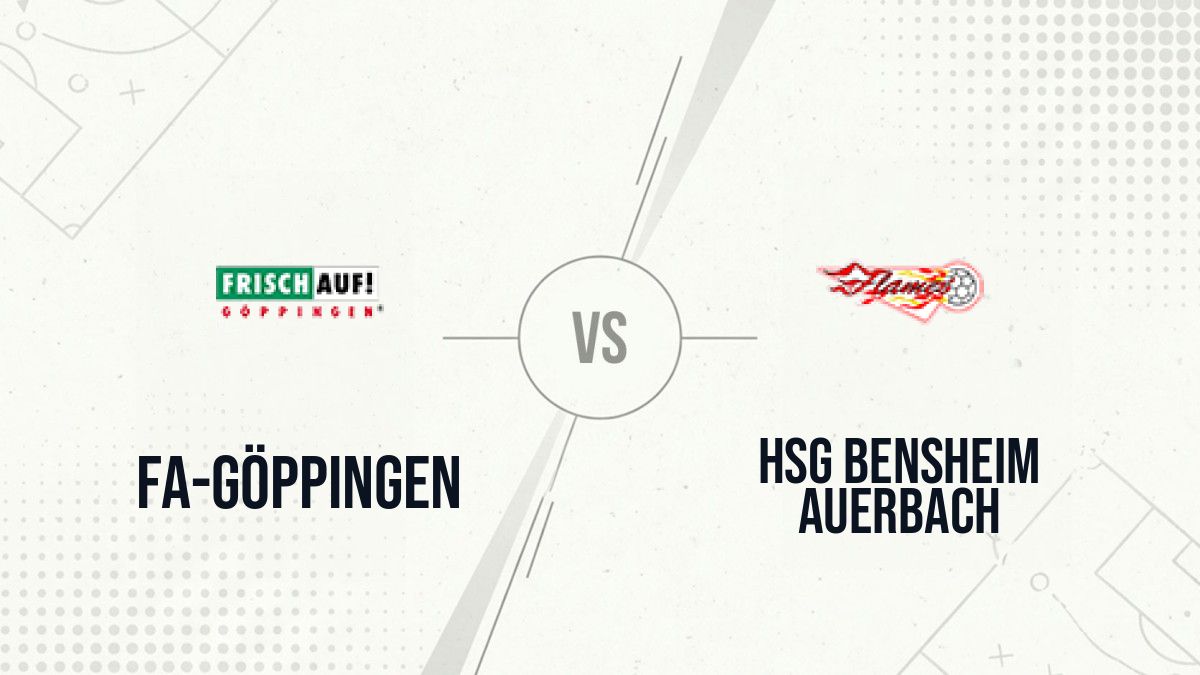 Pronostic FA-Göppingen HSG Bensheim Auerbach