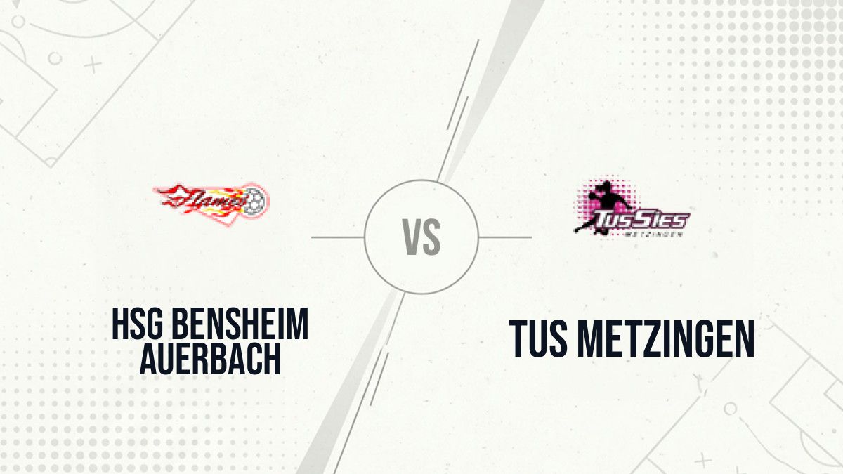 Pronostic HSG Bensheim Auerbach TuS Metzingen