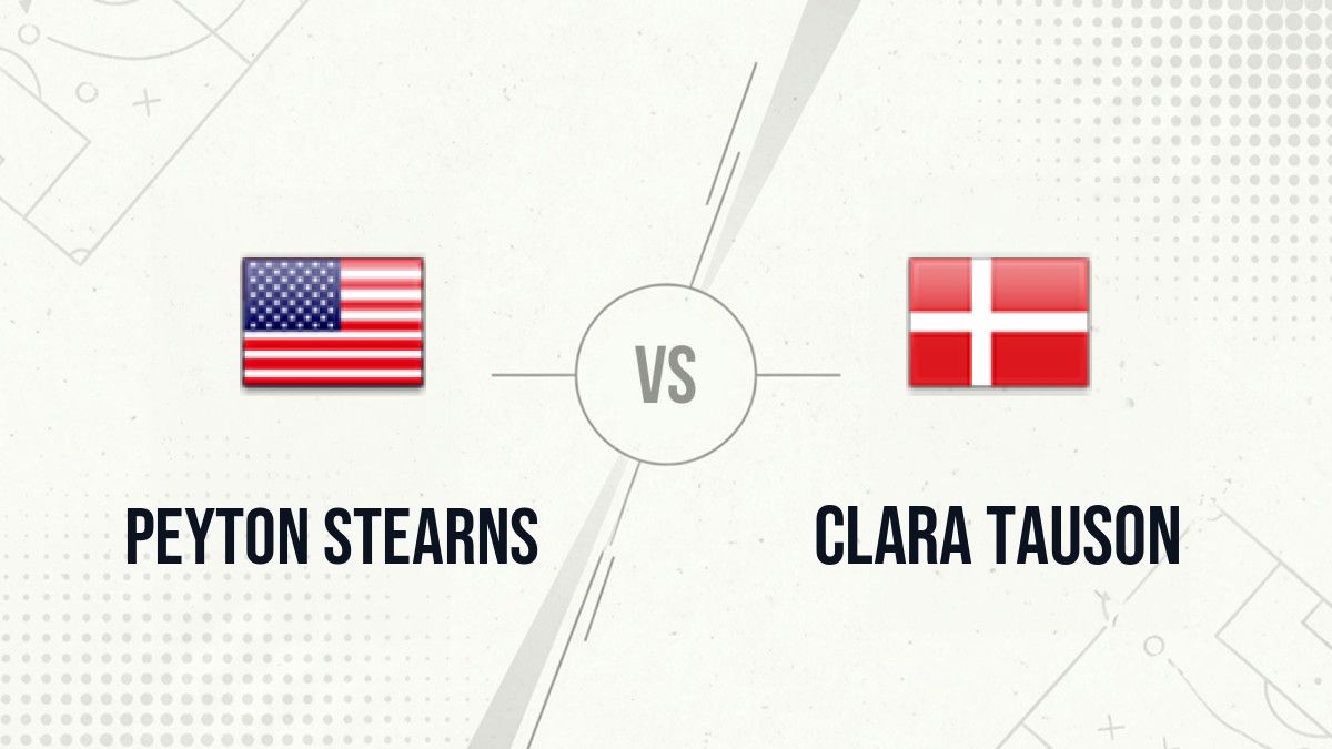 Pronostic Peyton Stearns Clara Tauson