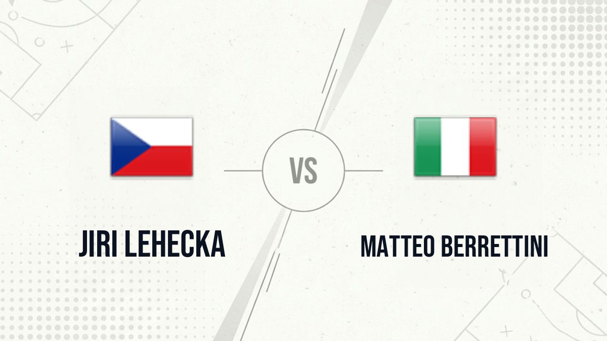 Pronostic Jiri Lehecka Matteo Berrettini