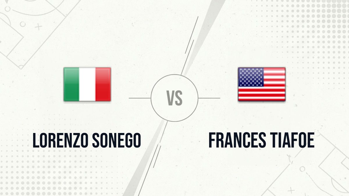 Pronostic Lorenzo Sonego Frances Tiafoe