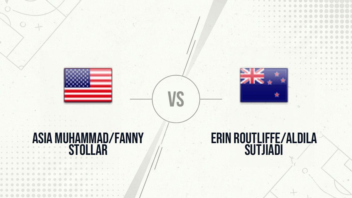 Pronostic Asia Muhammad/Fanny Stollar Erin Routliffe/Aldila Sutjiadi