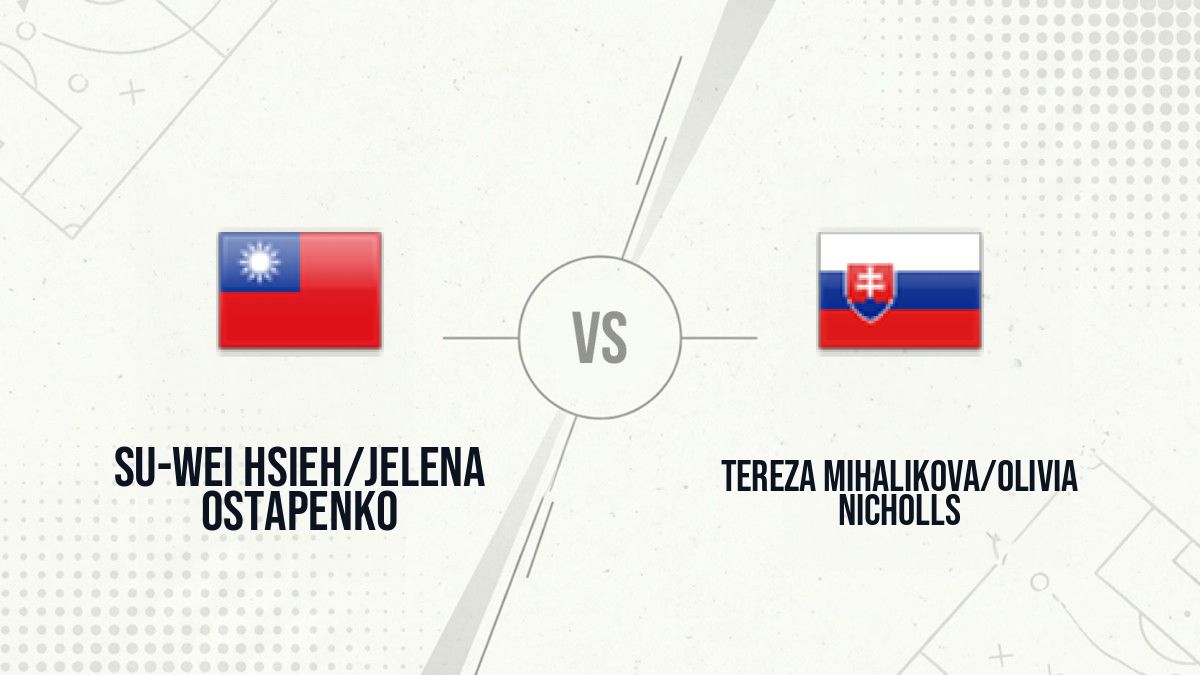 Pronostic Su-Wei Hsieh/Jelena Ostapenko Tereza Mihalikova/Olivia Nicholls